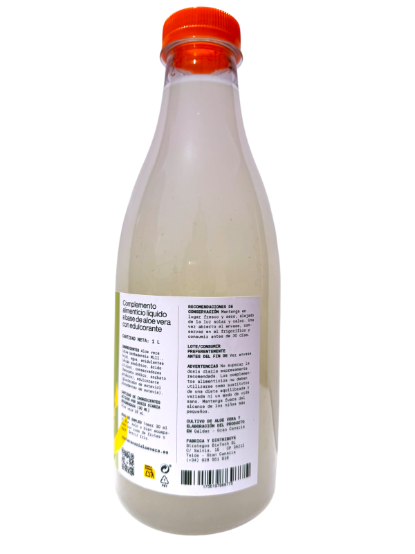 AVS1_02.png Aloe Vera Costa Canaria - Bebida con Estevia (Stevia) 1Litro